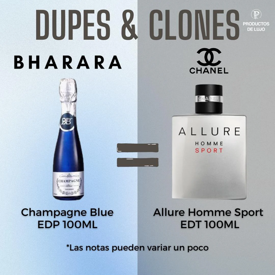 Bharara Champagne Blue Men 100ml EDP